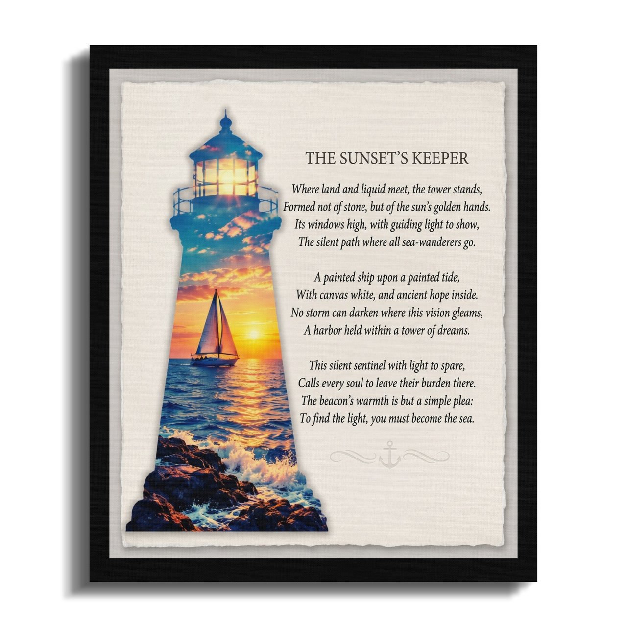 The Sunset's Keeper Custom Canvas