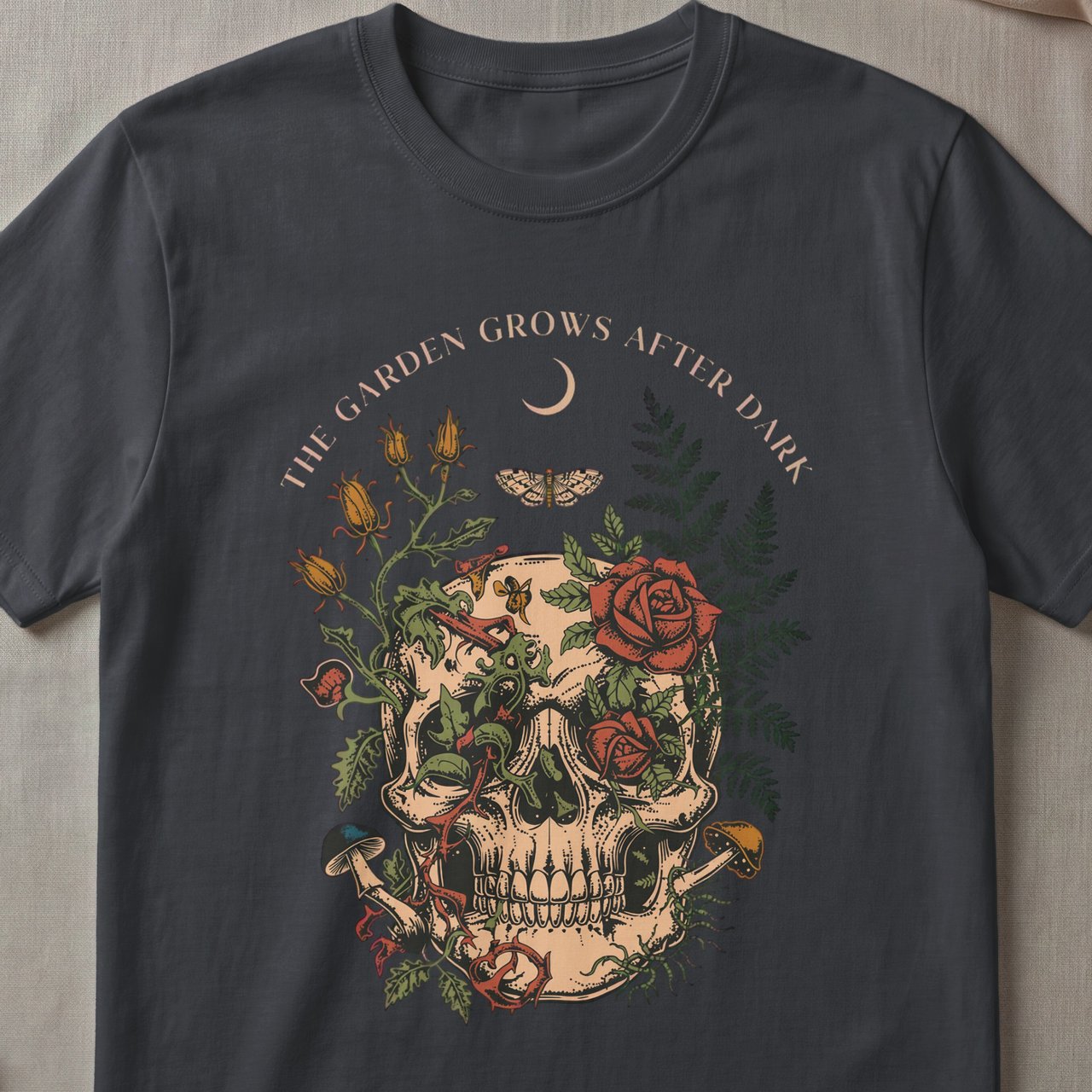 The Garden Grows After Dark Tee
