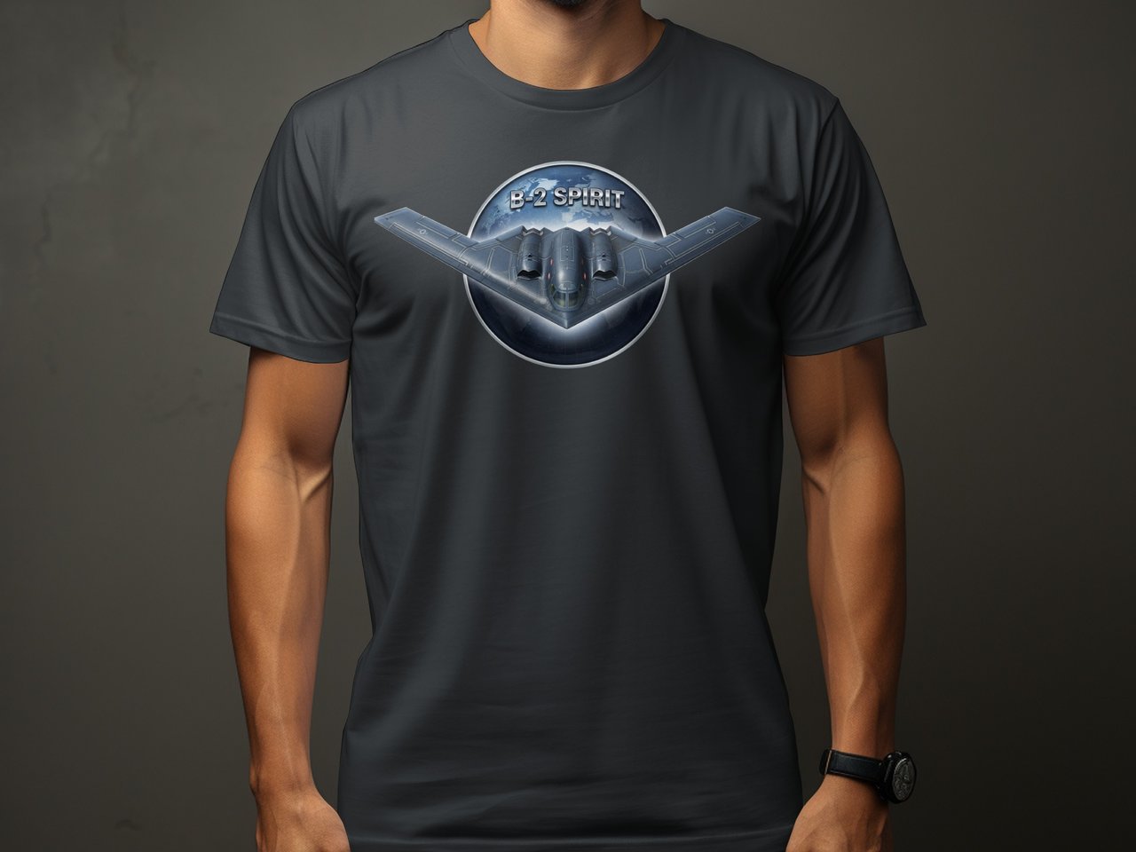B-2 Spirit Stealth Bomber T-Shirt, Military Aviation Shirt, Stealth Aircraft Graphic Tee, Air Force Pilot Gift, Veteran Airplane Tee
