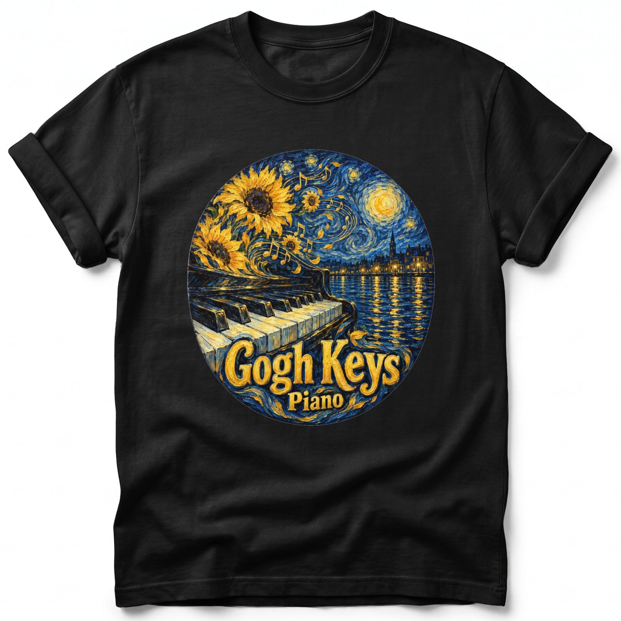 Gogh Keys ~ Comfort Colors Premium Tee