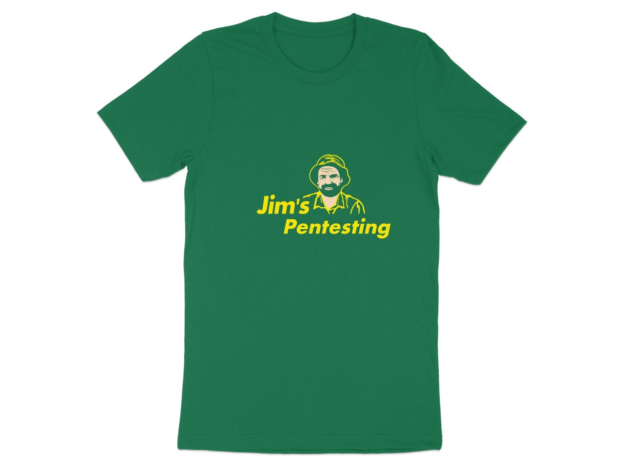 Jim’s Pentesting — Men’s / Unisex Crew Neck T-Shirt
