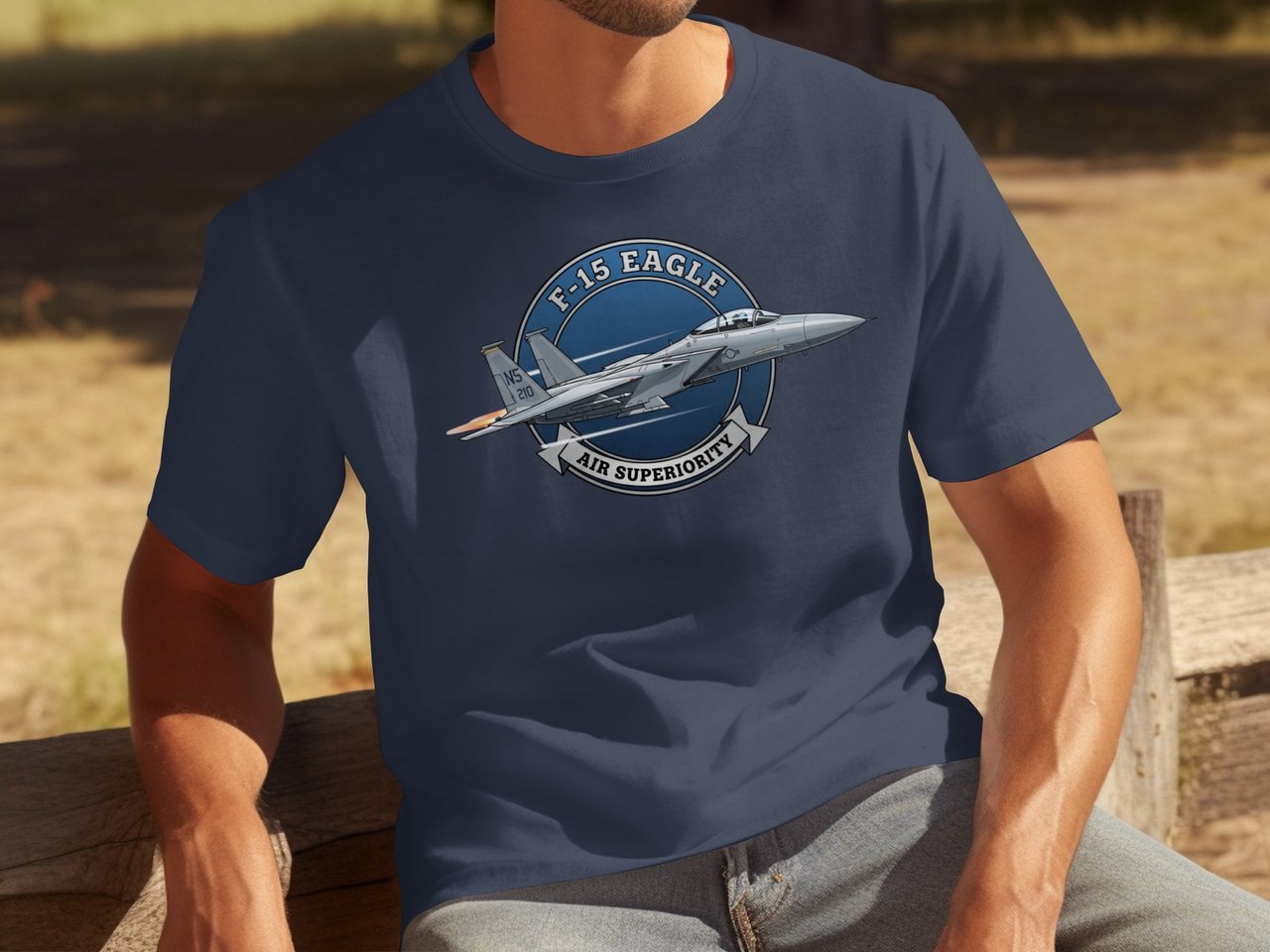 F-15 Eagle Fighter Jet T-Shirt, Military Aviation Air Superiority Graphic Tee, Pilot Veteran Shirt, Airplane Enthusiast Retro Gift