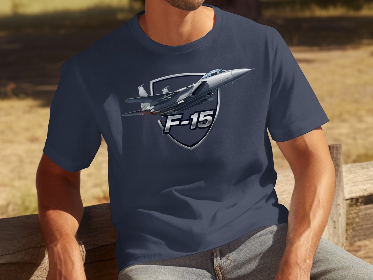 F-15 Fighter Jet T-Shirt, Military Aviation Graphic Tee, Modern Jet Pilot Apparel, Cool Air Force Aviator Shirt, Gift for Veteran