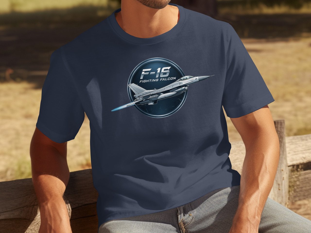 F-16 Fighting Falcon T-Shirt, Military Jet Shirt, Aviation Lover Graphic Tee, Fighter Pilot Crewneck Top, Air Force Enthusiast Gift