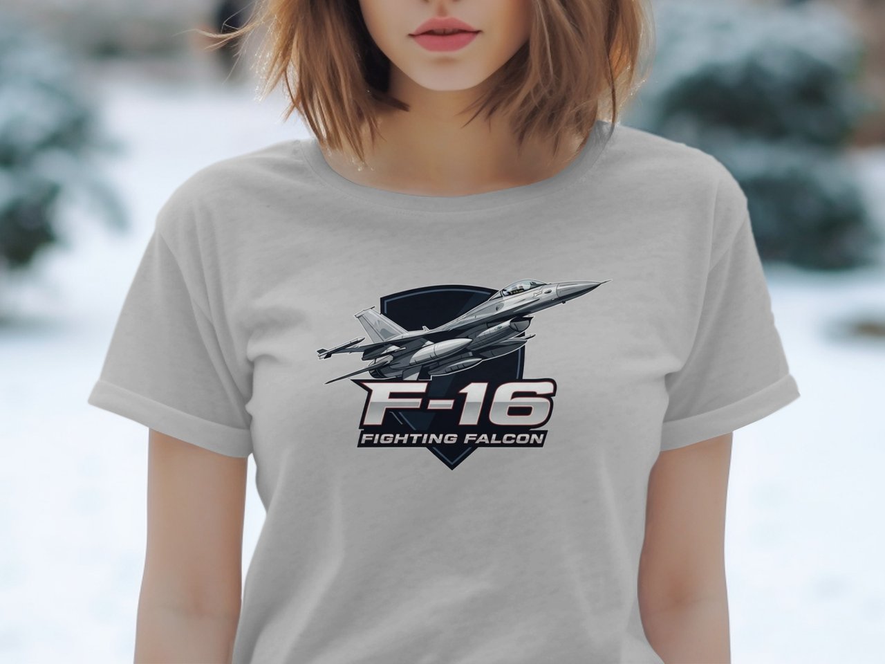 F-16 Fighting Falcon T-Shirt, Fighter Jet Pilot Graphic Tee, Air Force Veteran Top, Military Aviation Clothes, Aviation Enthusiast Gift