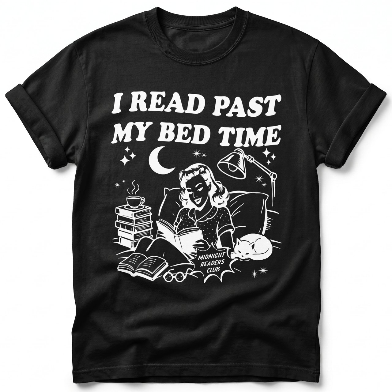 I Read Past My Bedtime Tee