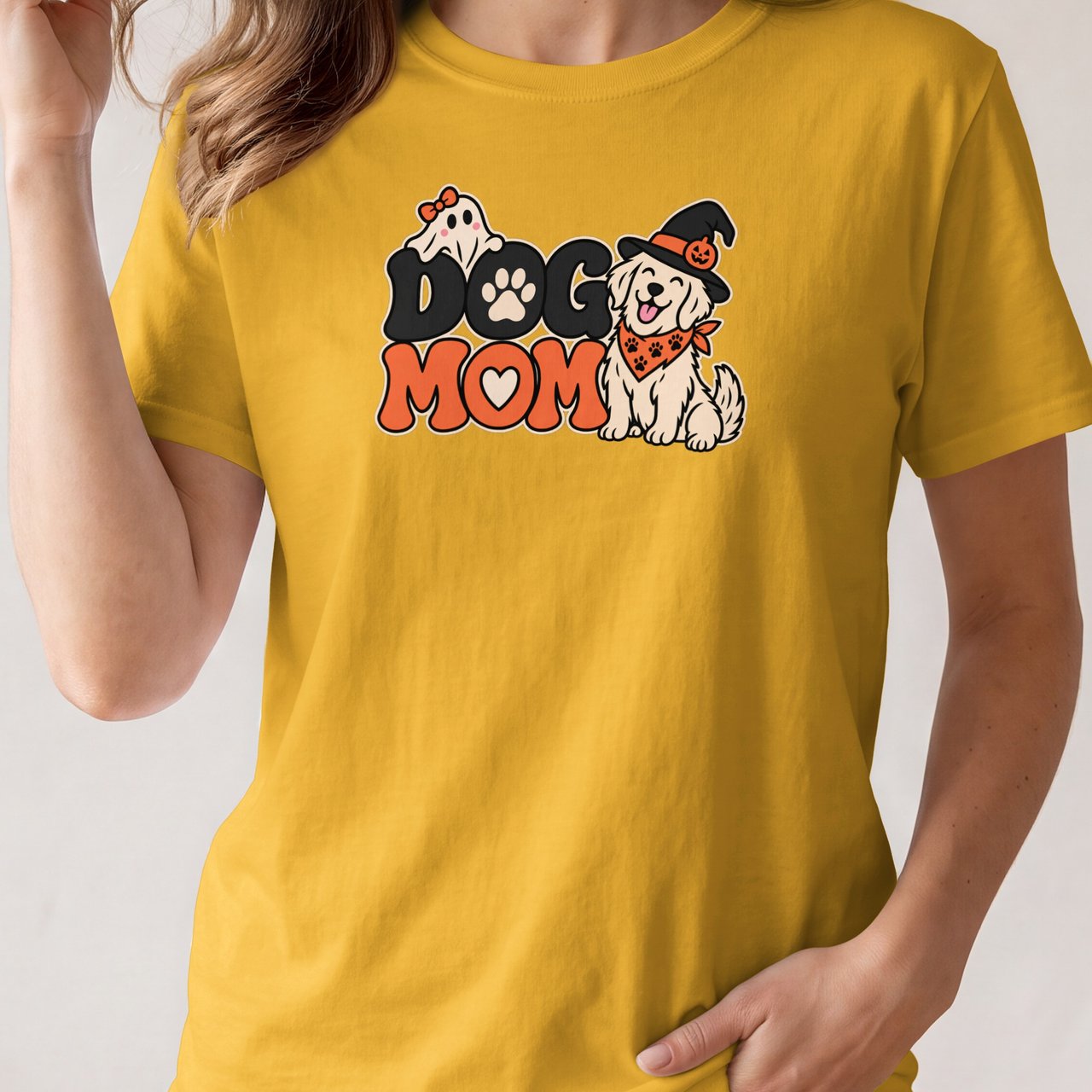 Halloween Dog Mom Tee