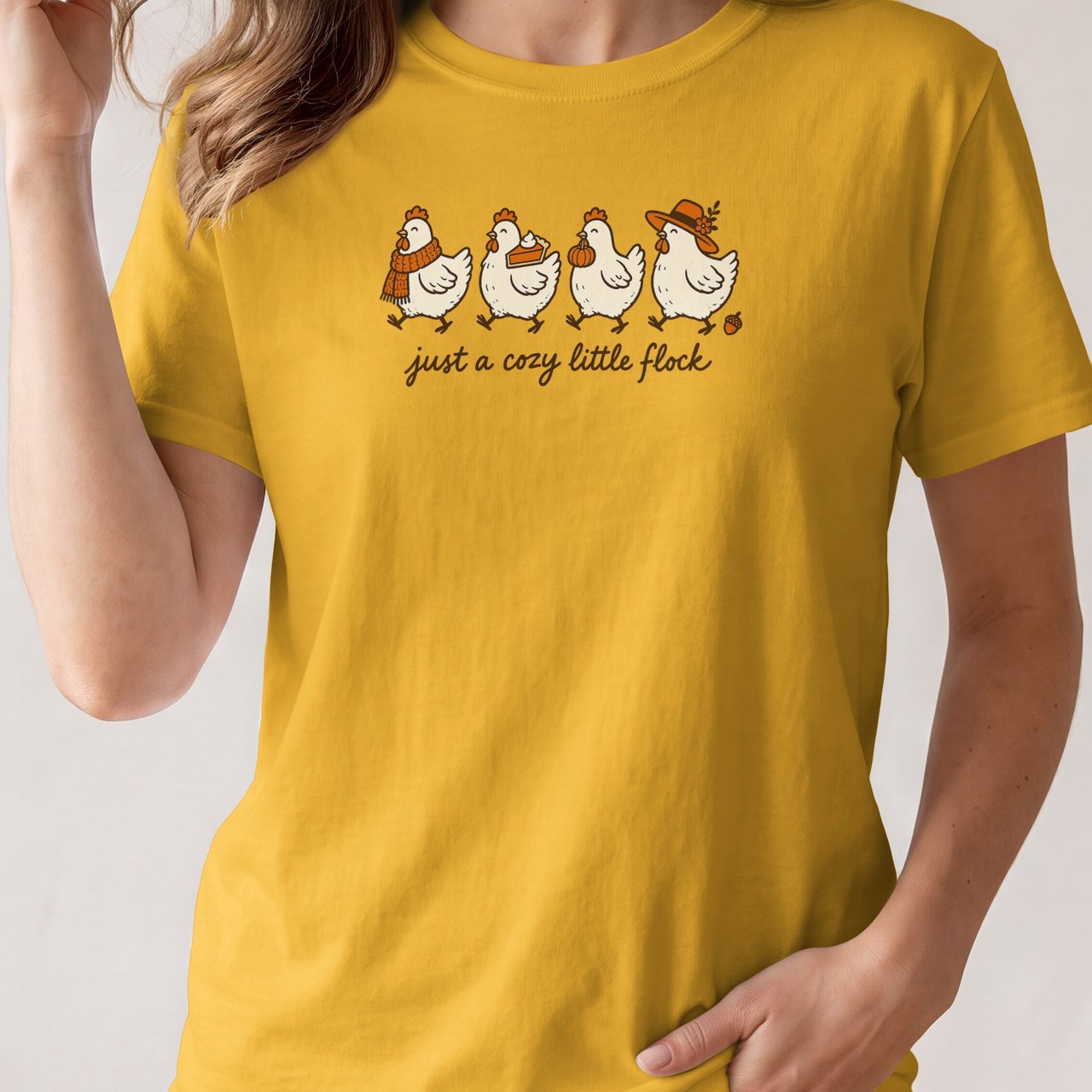 Just A Cozy Little Flock Tee