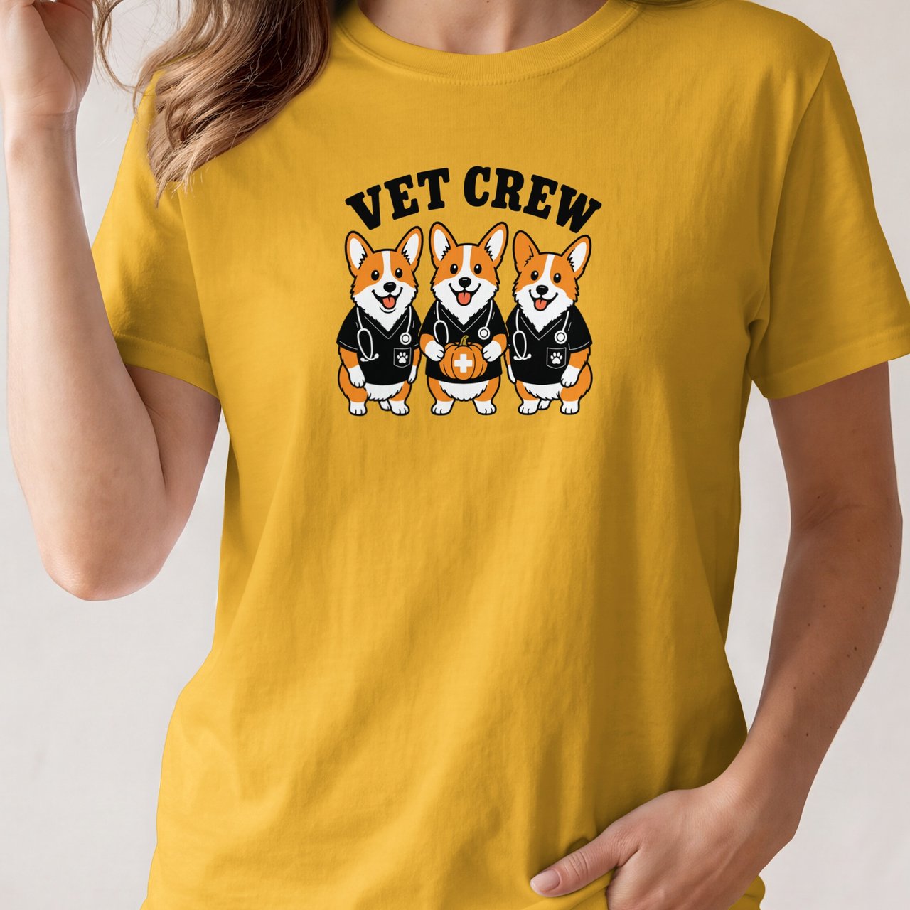 Vet Crew Corgi Tee