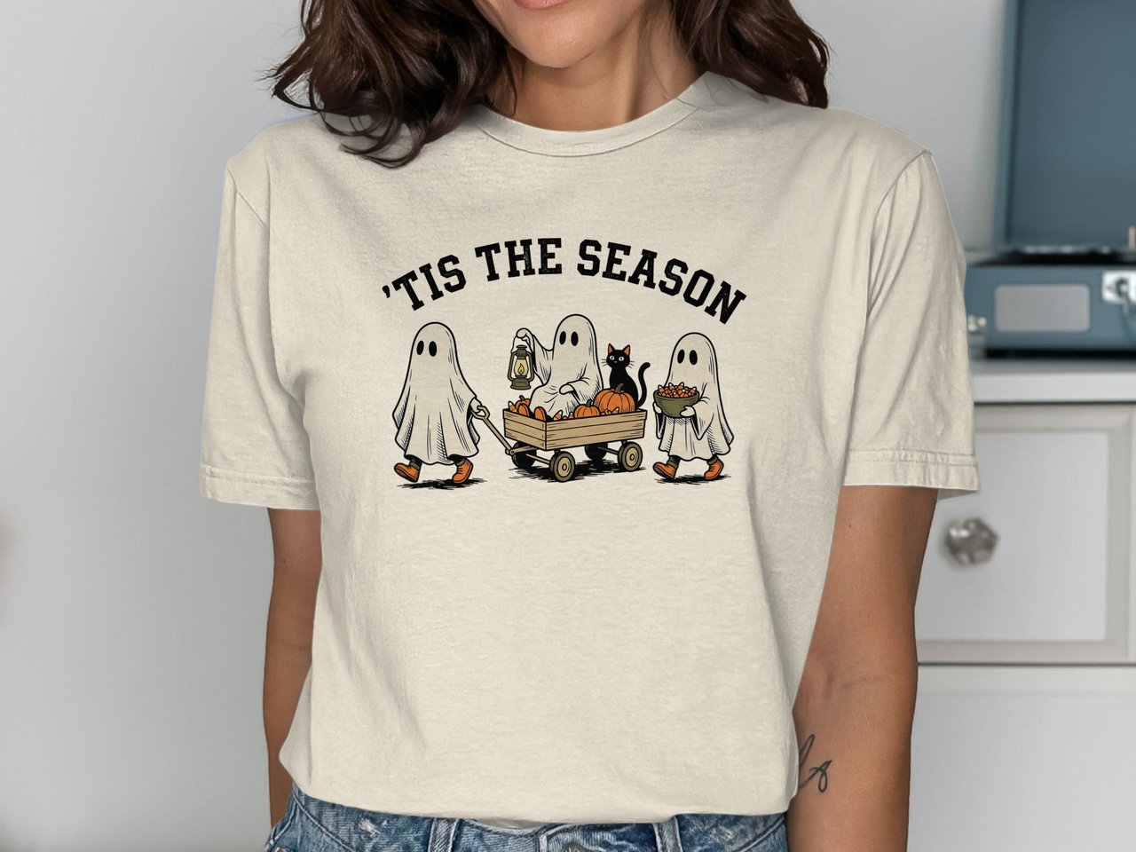 'Tis The Season Ghost Wagon Tee