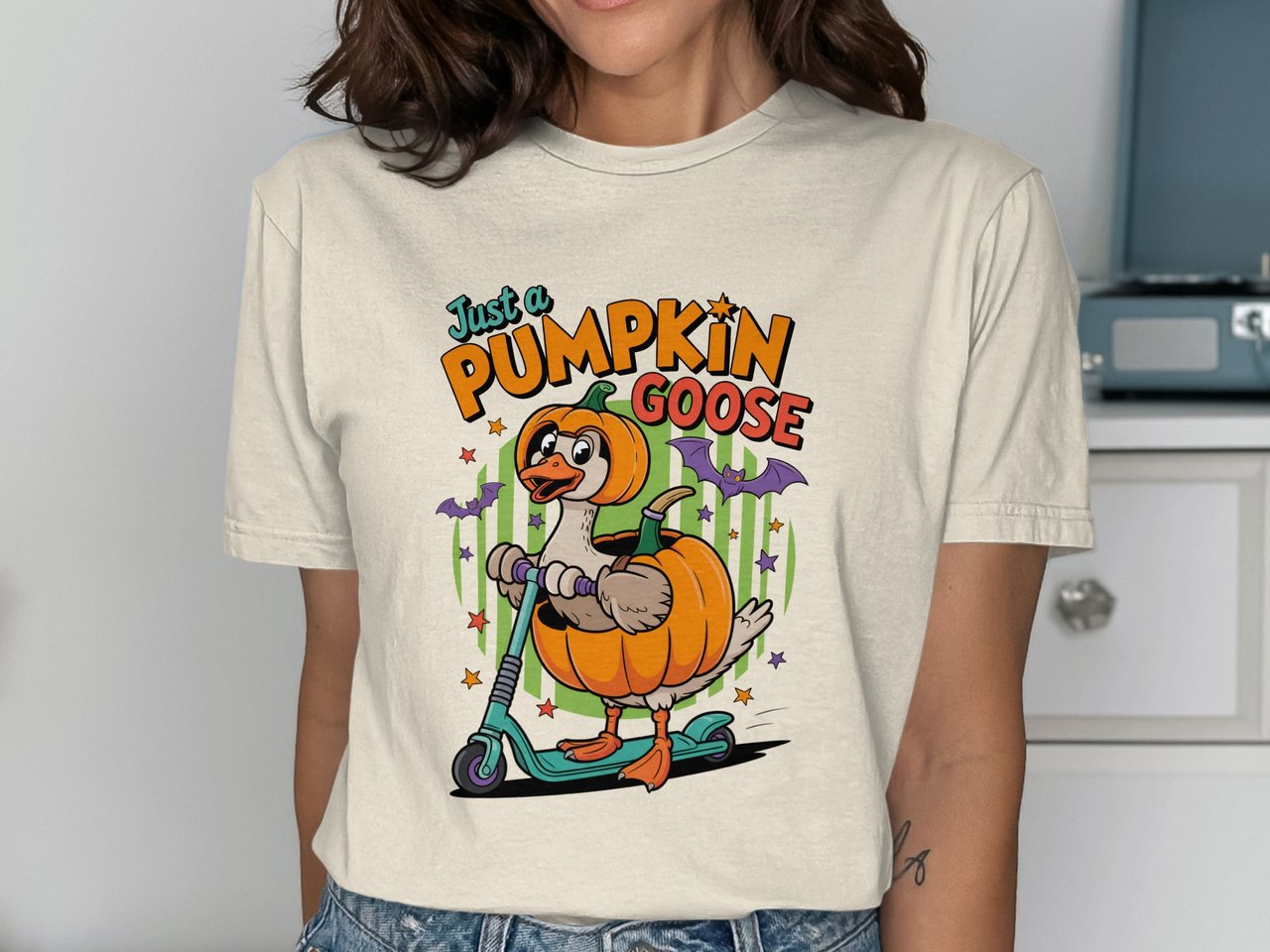 Just a Pumpkin Goose Tee