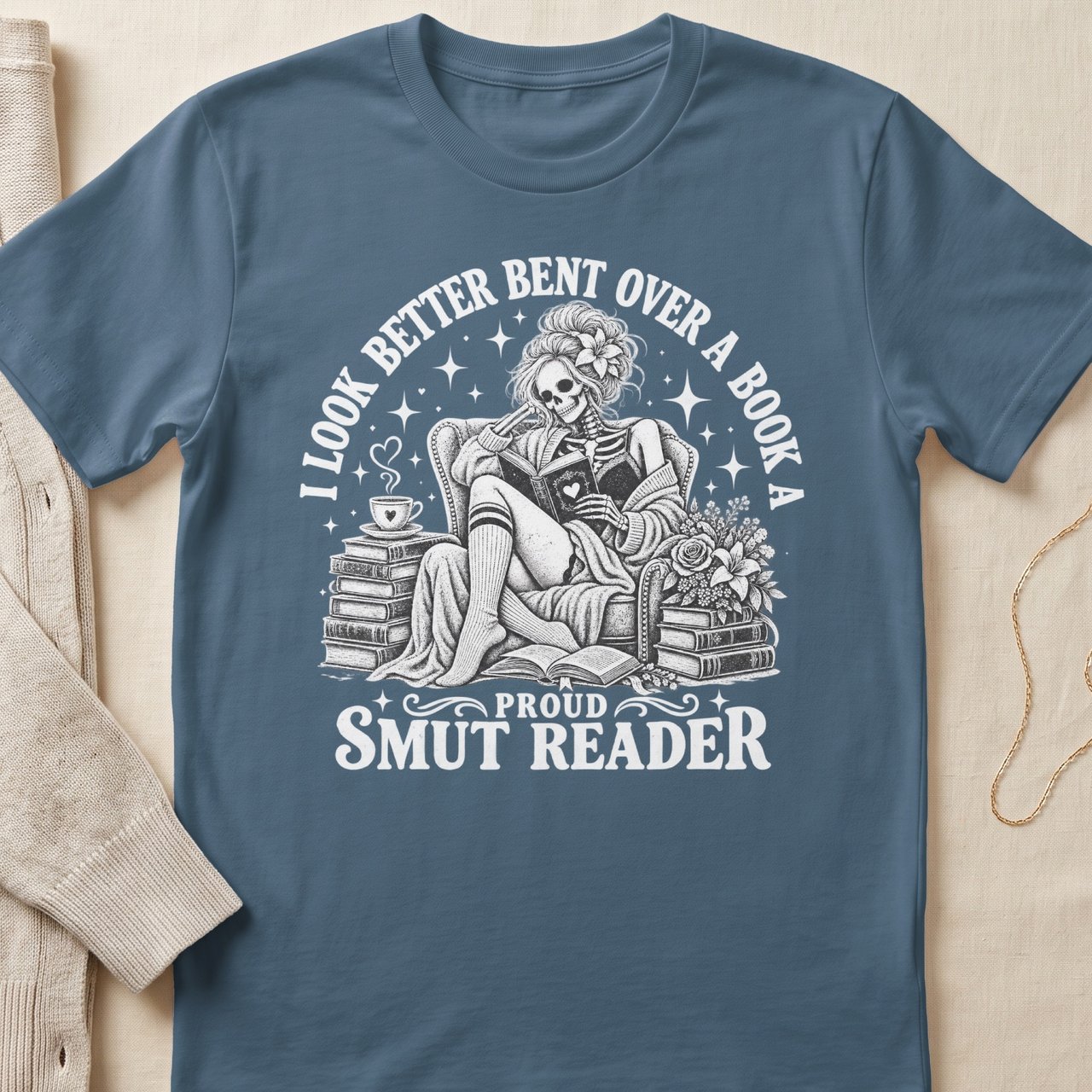 I Look Better Bent Over A Book Tee