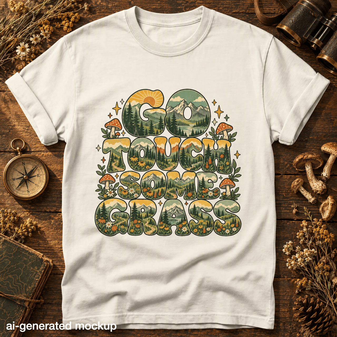 Go Touch Some Grass Tee