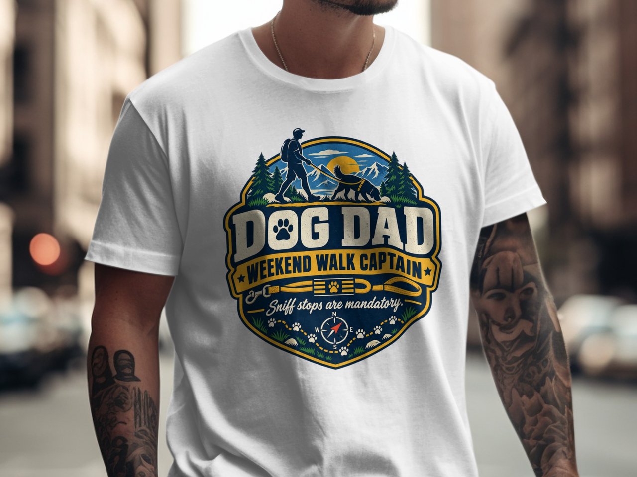 Dog Dad Weekend Walk Captain — Apparel & Gifts