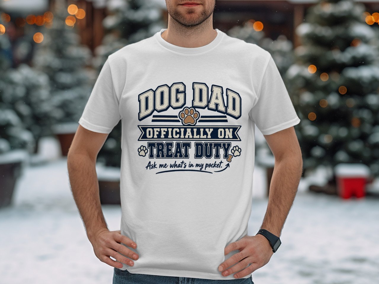 Dog Dad on Treat Duty — Apparel & Gifts