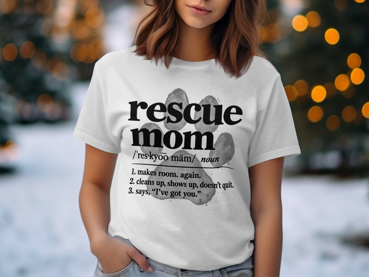 Rescue Mom Definition — Apparel & Gifts