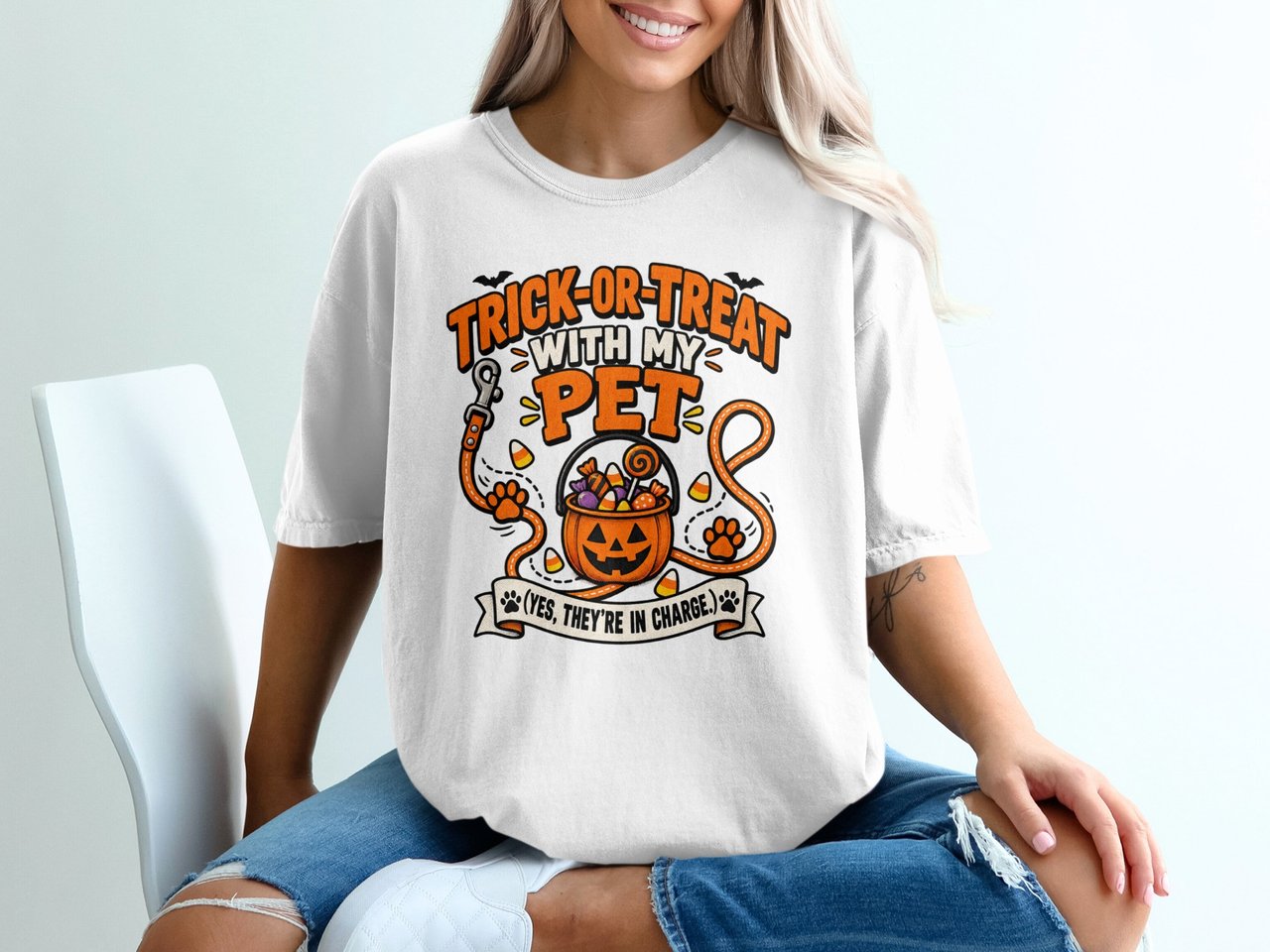 Trick or Treat with My Pet — Apparel & Gifts