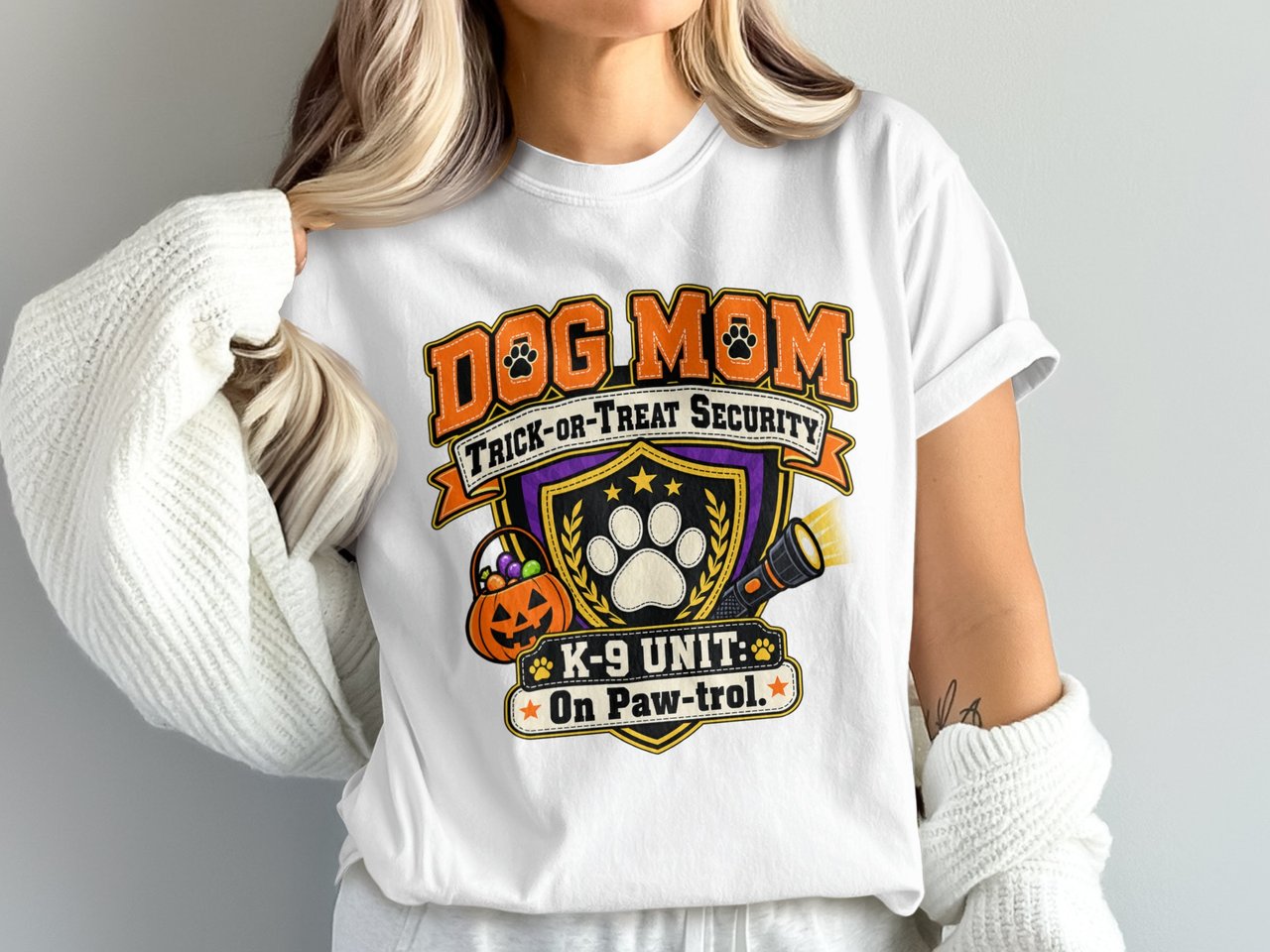 Dog Mom Trick-or-Treat Security — Apparel & Gifts