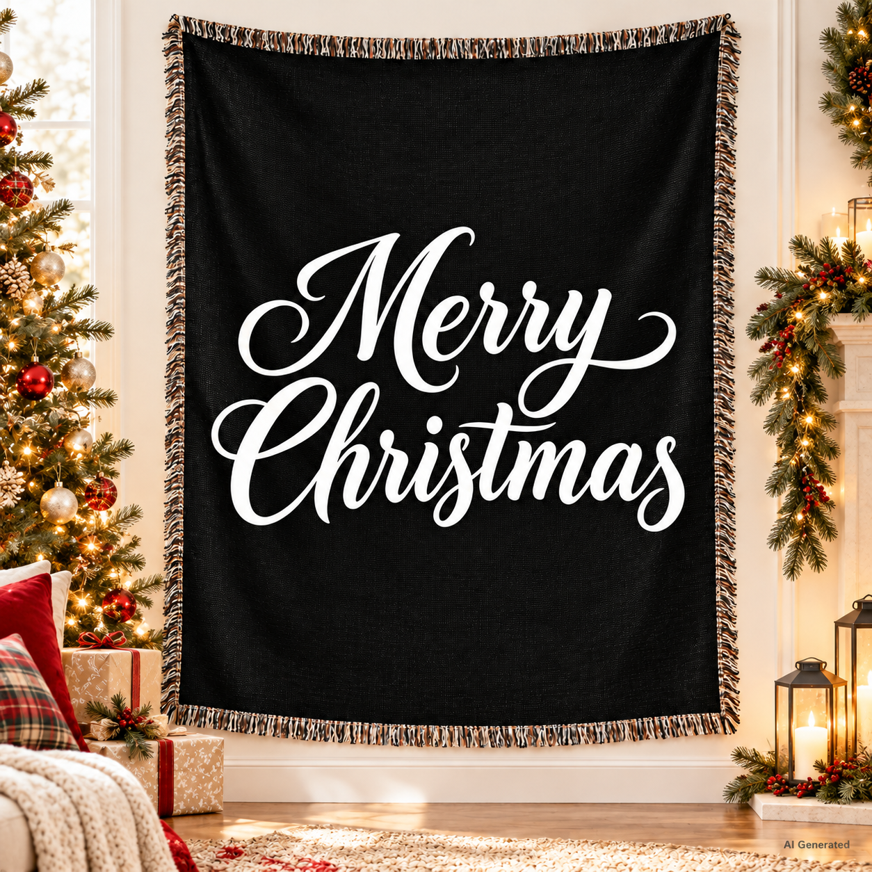 Merry Christmas Blanket