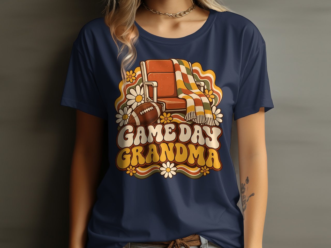 Game Day Grandma Tee or Sweatshirt