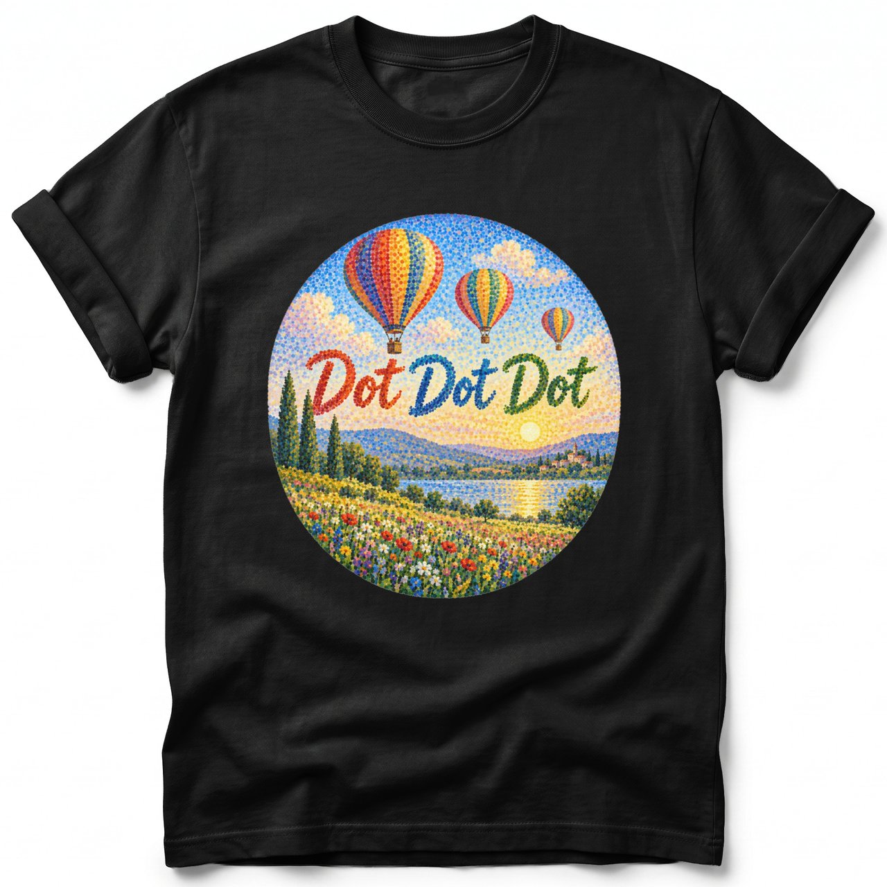Dot Dot Dot ~ Comfort Colors Premium Tee