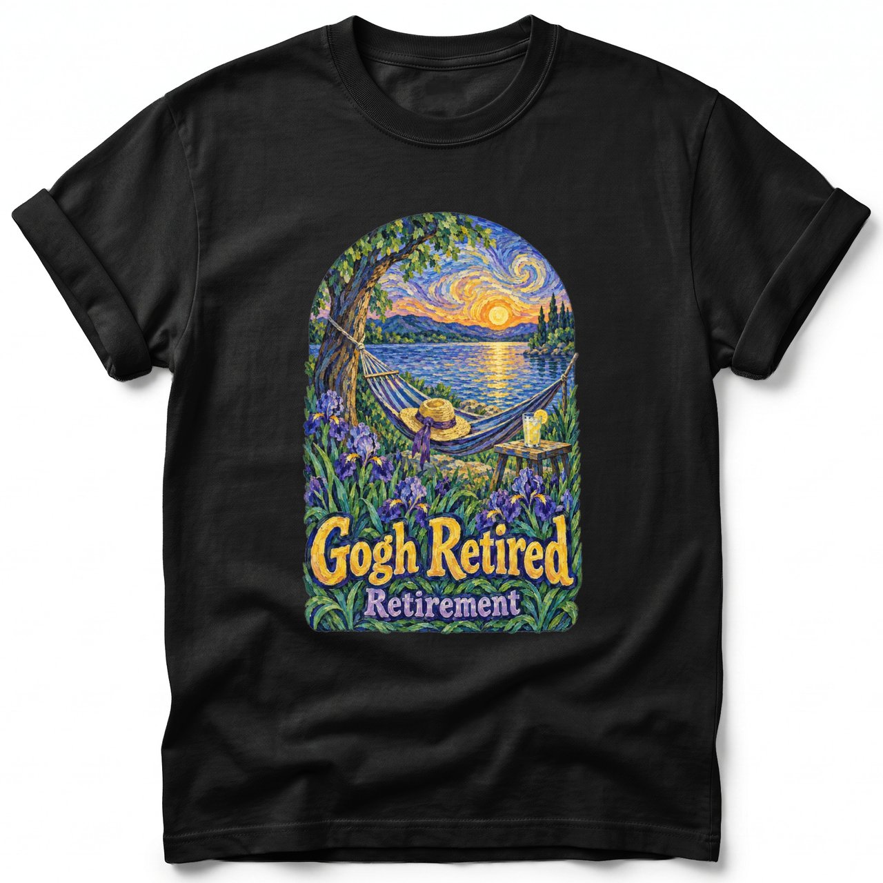 Gogh Retired ~ Comfort Colors Premium Tee