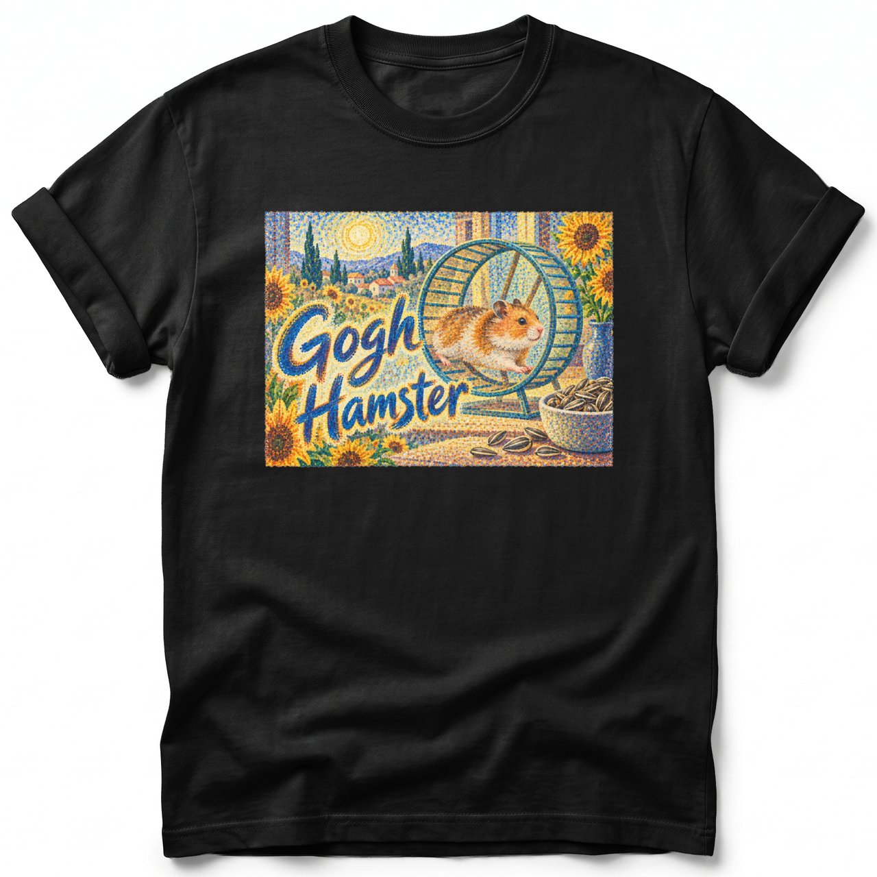 Gogh Hamster ~ Comfort Colors Premium Tee