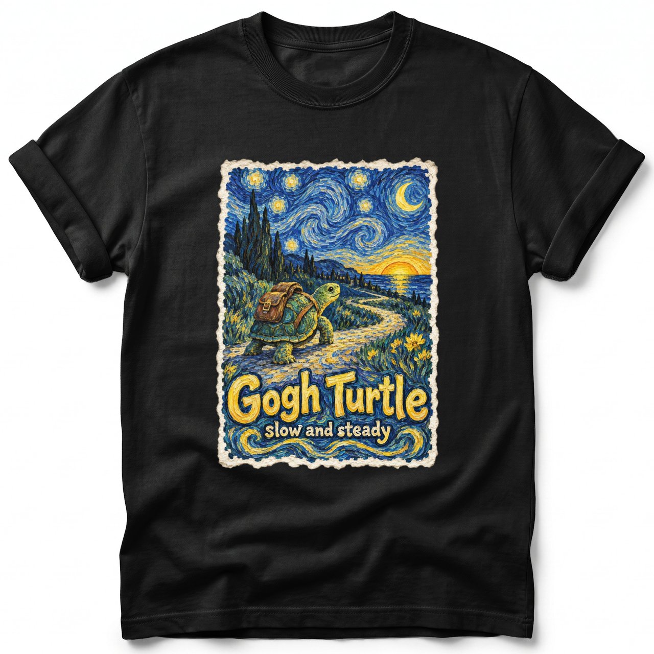 Gogh Turtle ~ Comfort Colors Premium Tee
