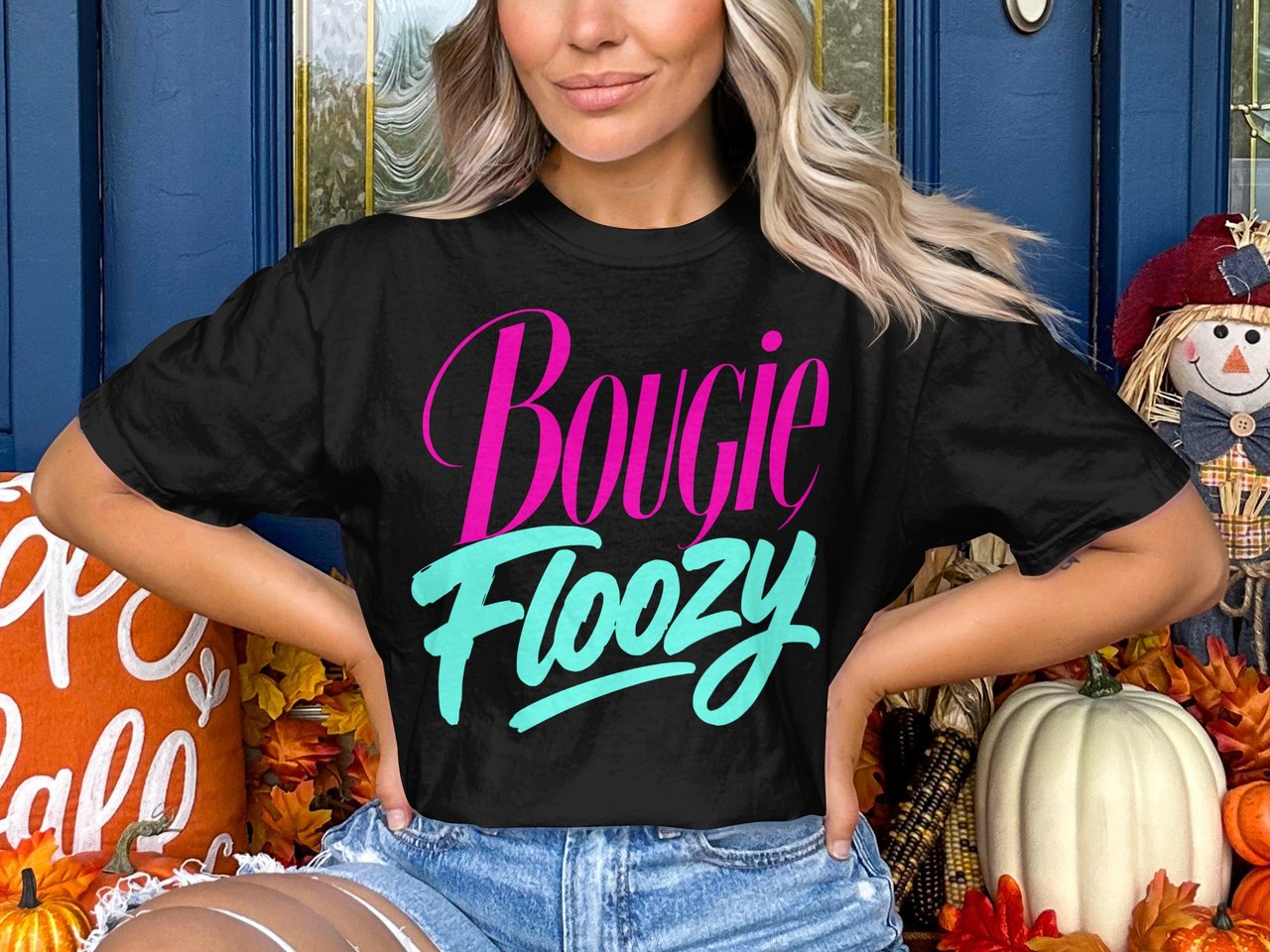 Bougie Floozy T-Shirt, Sassy Quote Tee for Women, Funny Y2K Aesthetic Shirt, Trendy Best Friend Gift Top for Her