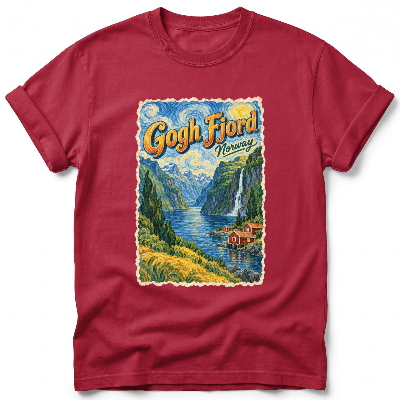 Gogh Fjord ~ Comfort Colors Premium Tee