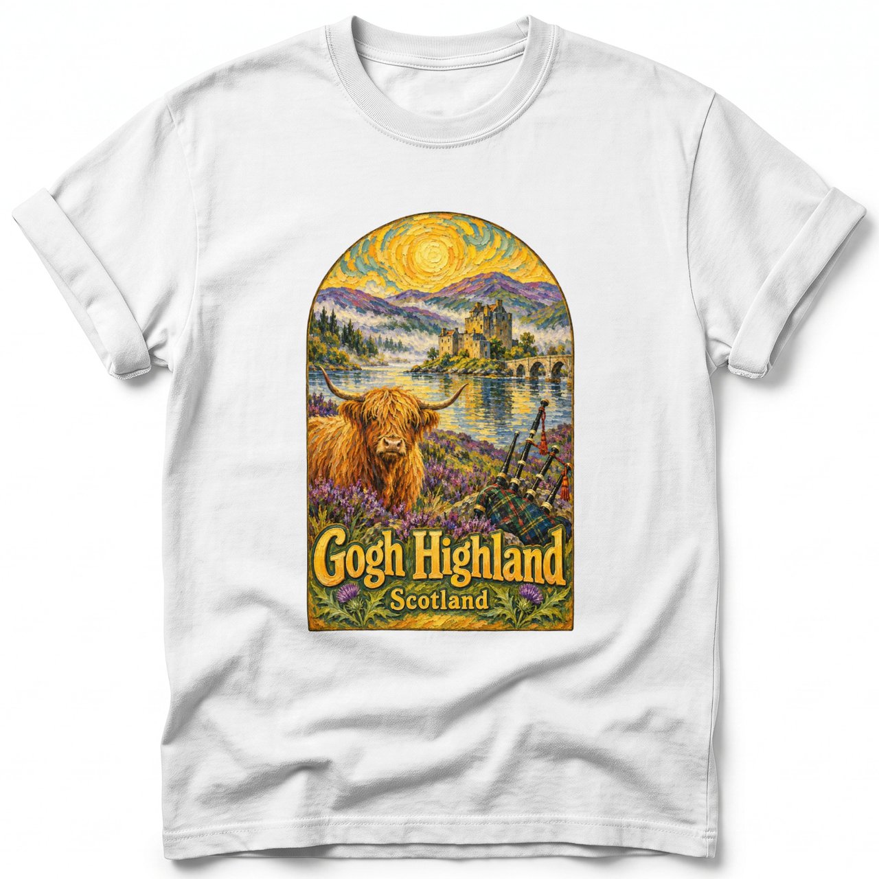 Gogh Highland ~ Comfort Colors Premium Tee