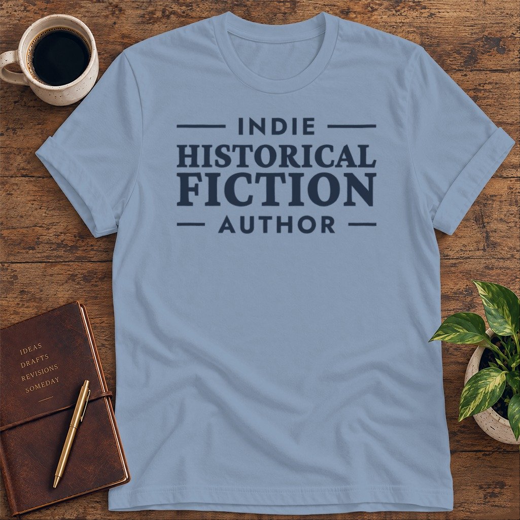 Indie Historical Fiction Author Softstyle Tee