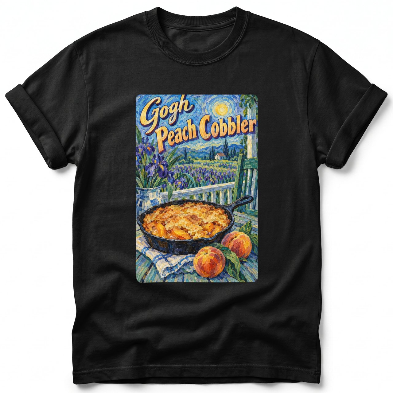 Gogh Peach Cobbler ~ Comfort Colors Premium Tee