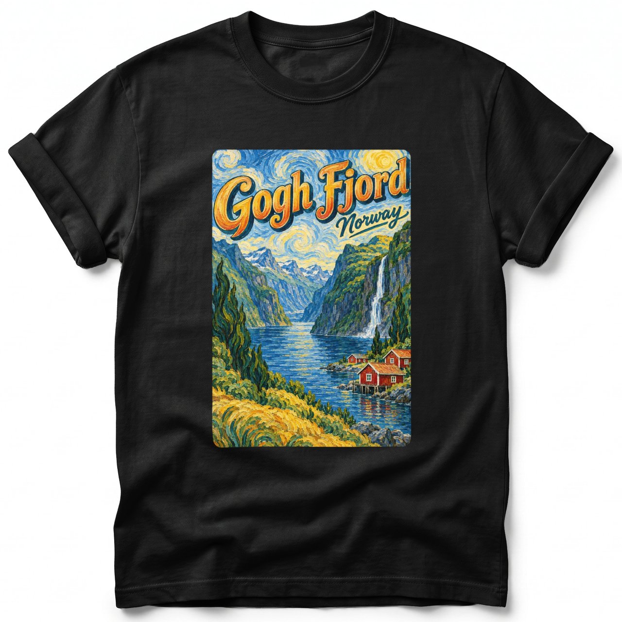 Gogh Fjord ~ Comfort Colors Premium Tee