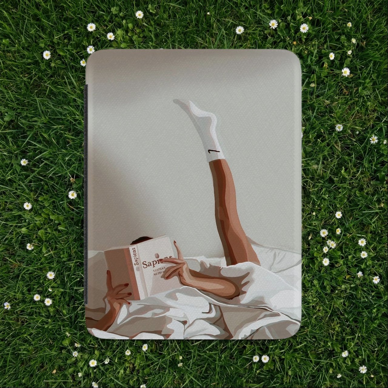 Cozy Bed Reading Kindle Case