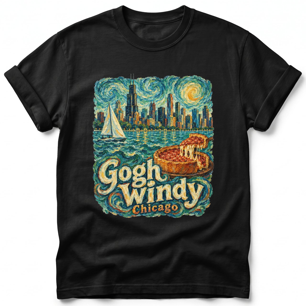 Gogh Windy ~ Comfort Colors Premium Tee