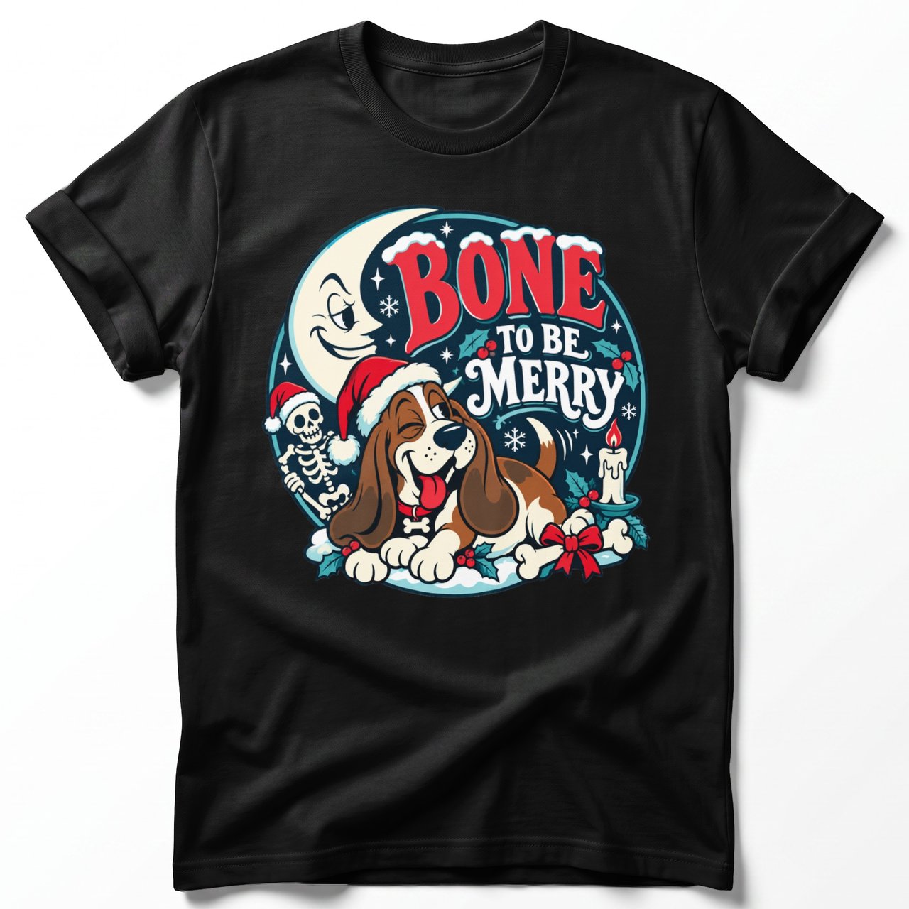 Bone To Be Merry Tee