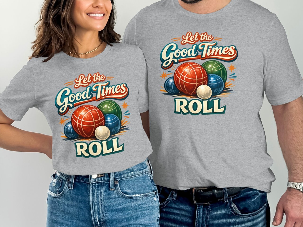 Let the Good Times Roll Bocce T-Shirt