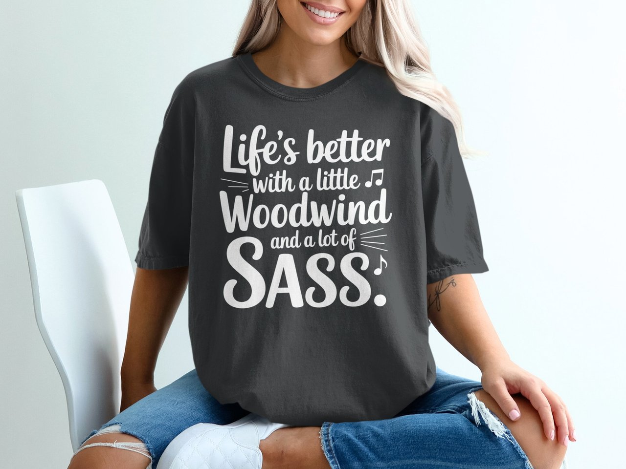 Woodwind & Sass Clarinet Life Graphic Tee