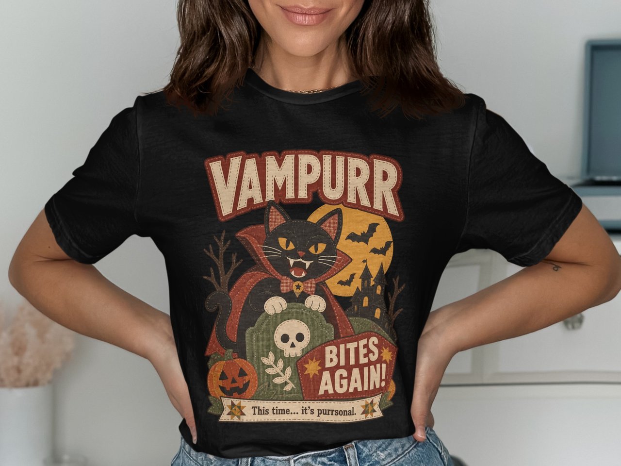 Vampurr Bites Again Tee or Sweatshirt