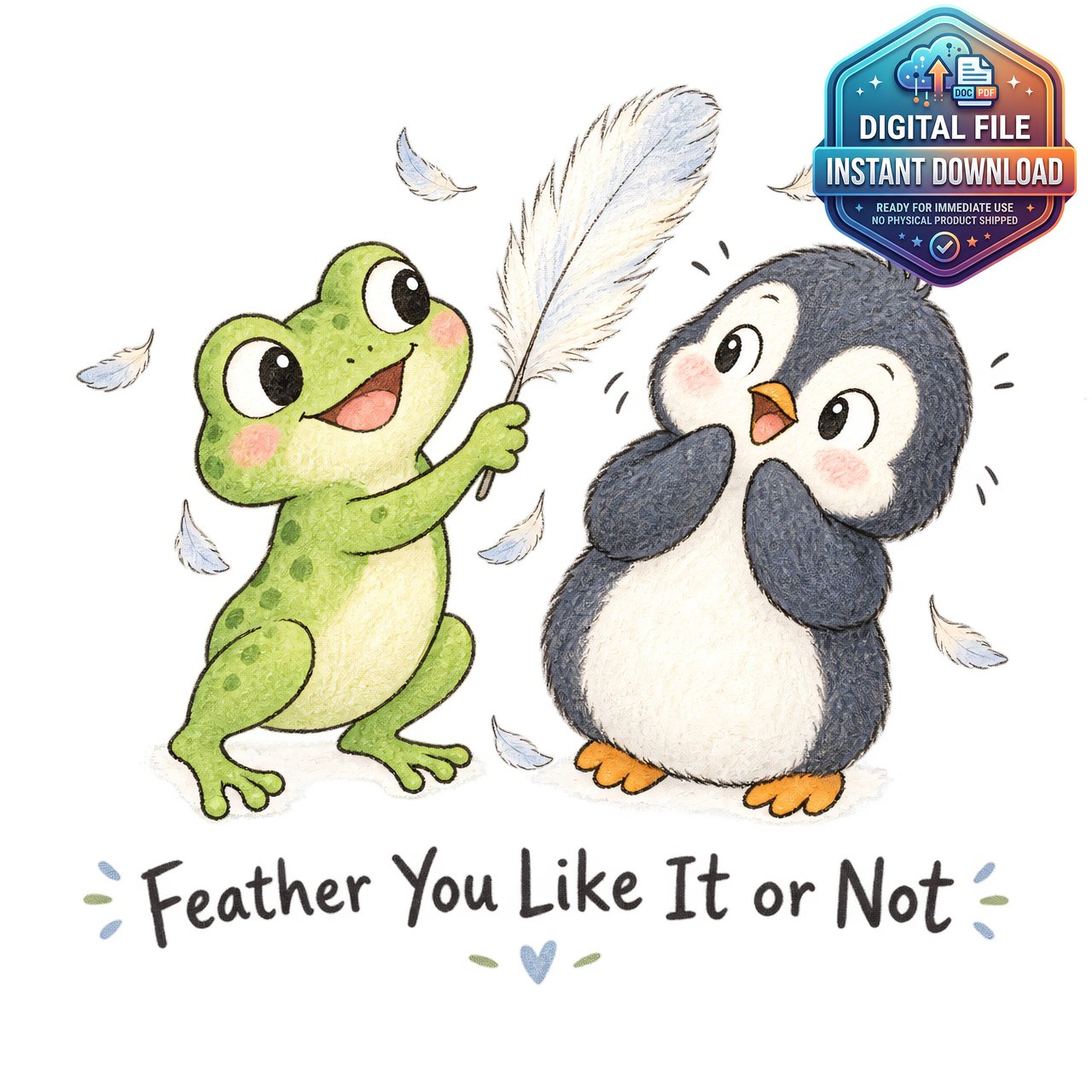 Feather You Like It or Not Clipart