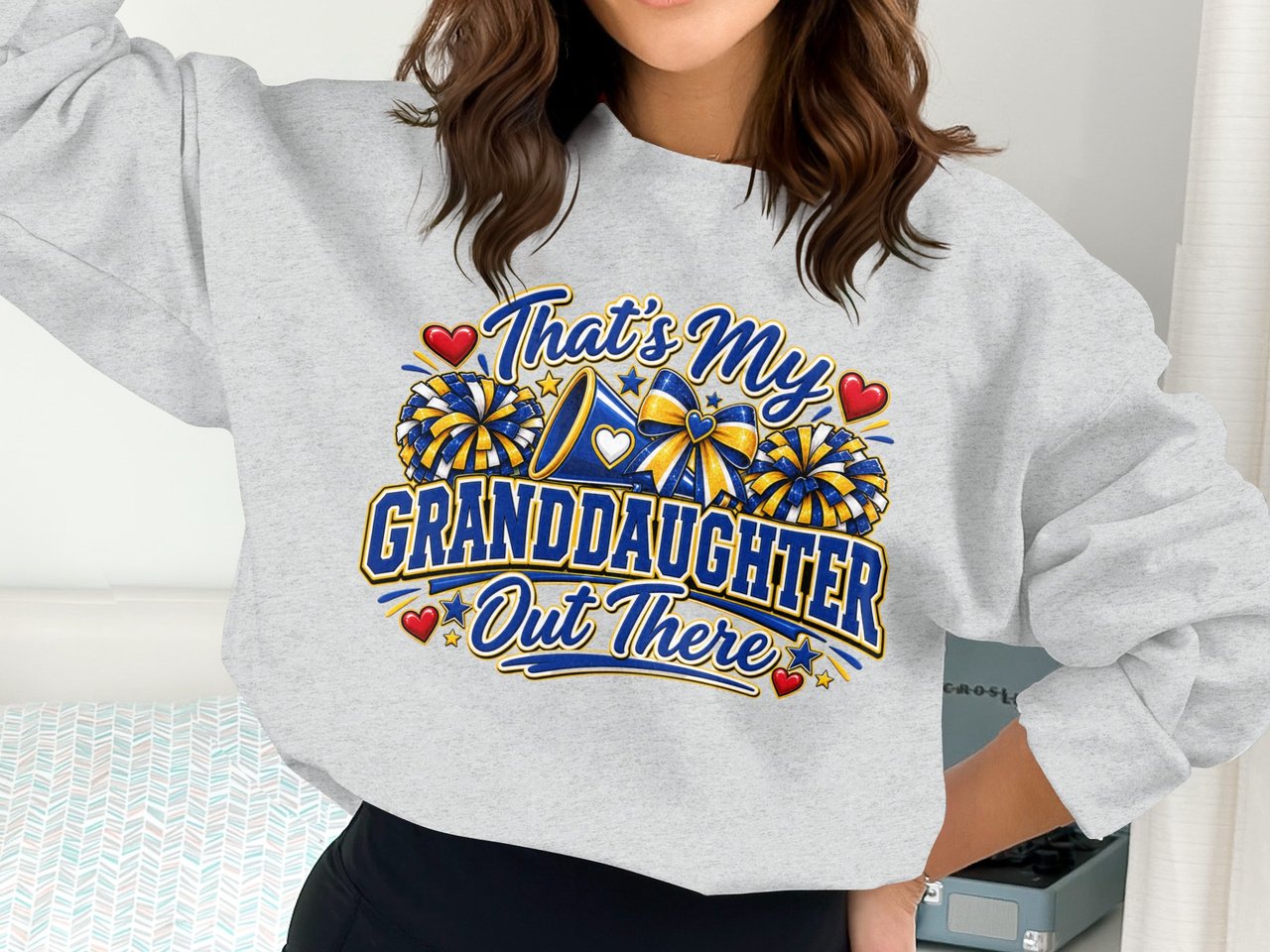 Granddaughter's Cheer Pride Sweatshirt