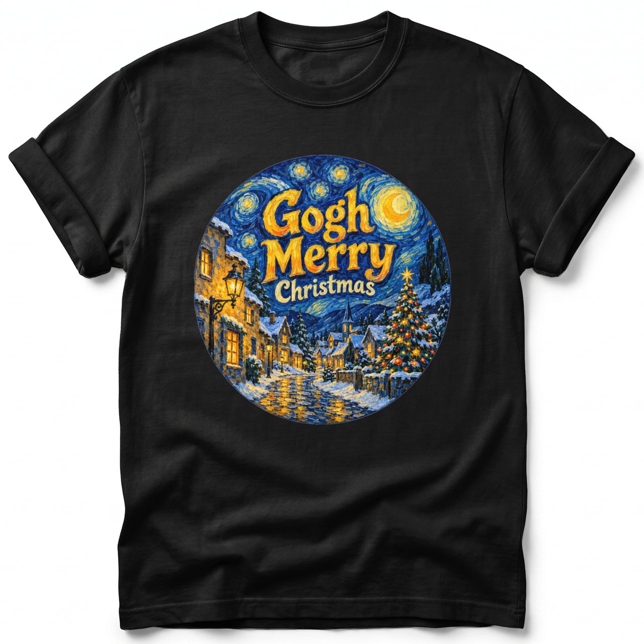 Gogh Merry ~ Comfort Colors Premium Tee