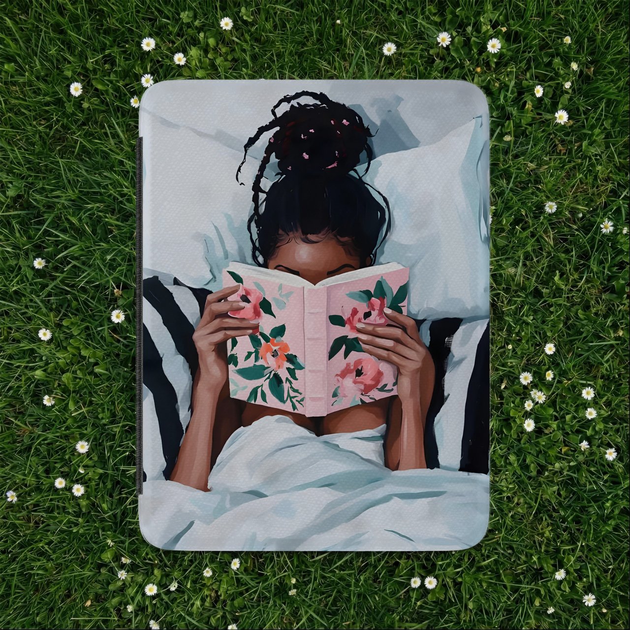 Cozy Bookworm Kindle Case