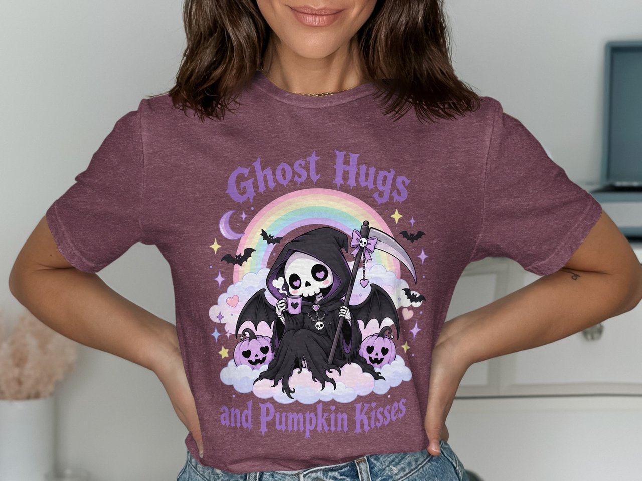 Ghost Hugs and Pumpkin Kisses Tee