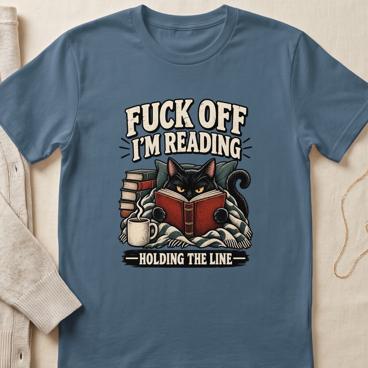 Fuck Off I'm Reading Tee