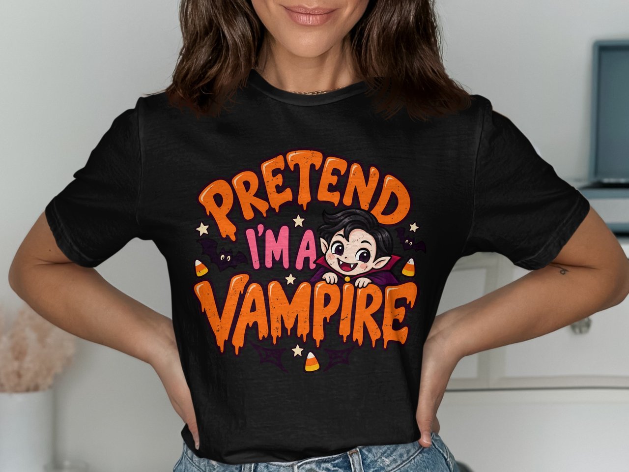 Pretend I'm A Vampire Tee or Sweatshirt