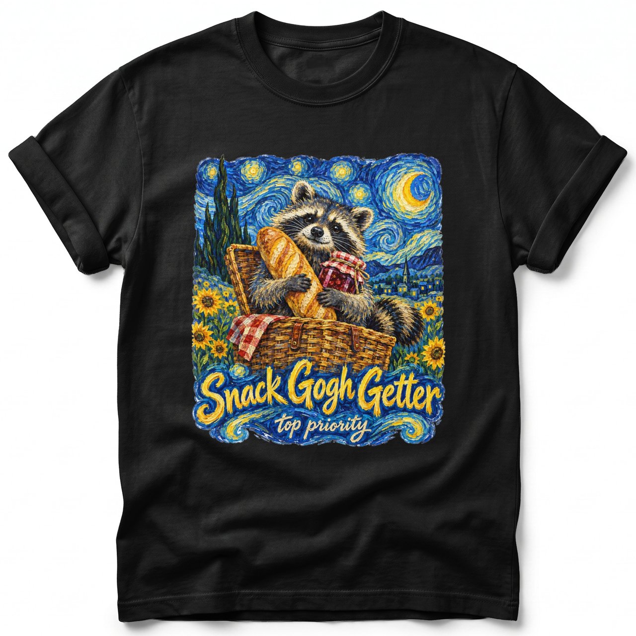 Snack Gogh Getter ~ Comfort Colors Premium Tee