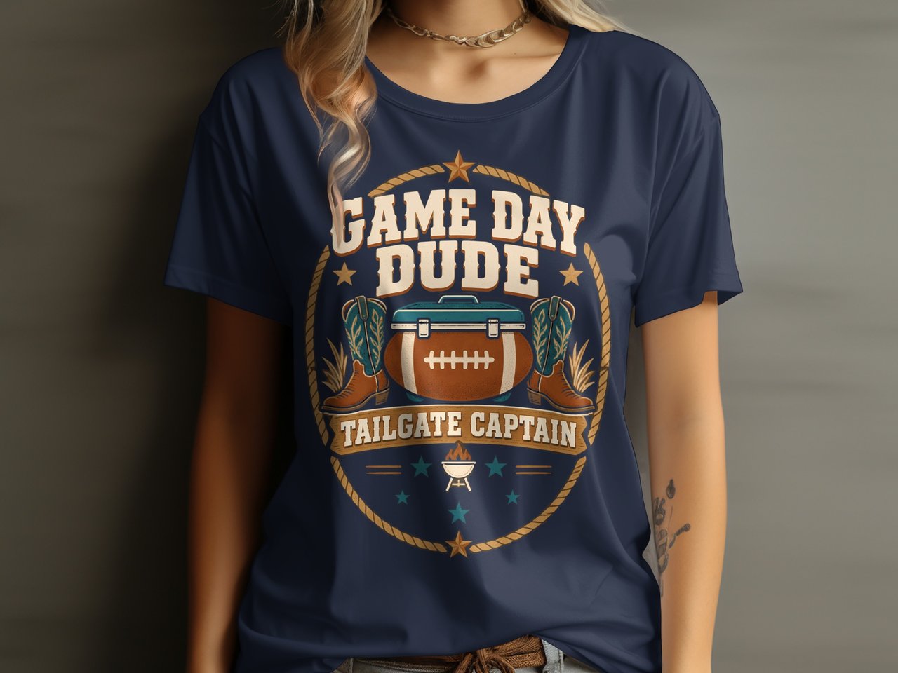 Game Day Dude Tailgate Tee or Sweatshirt