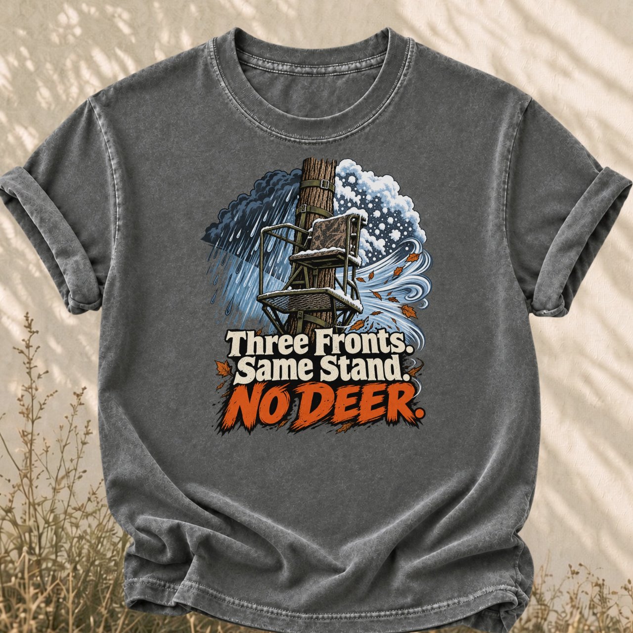 Three Fronts Same Stand No Deer Tee